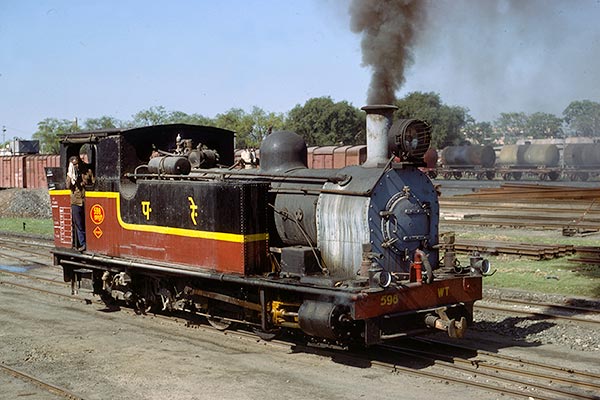 Western Railway (India) narrow gauge WT class 0-6-4T no.598