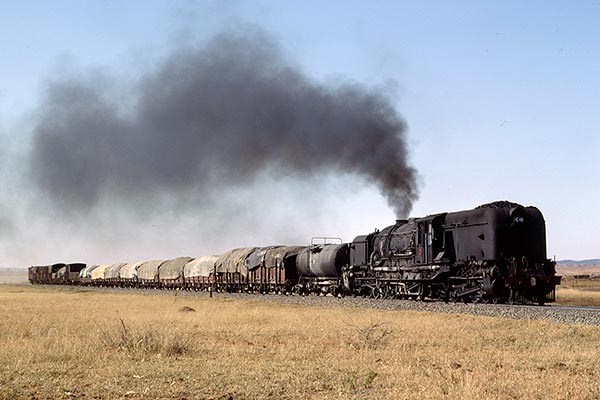 South African Railways GMA Garratt near Vryburg
