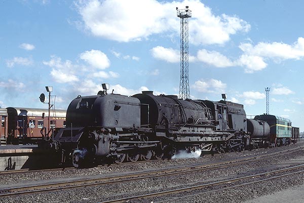 South African Railways GMA class Garratt 4060 at Bulawayo