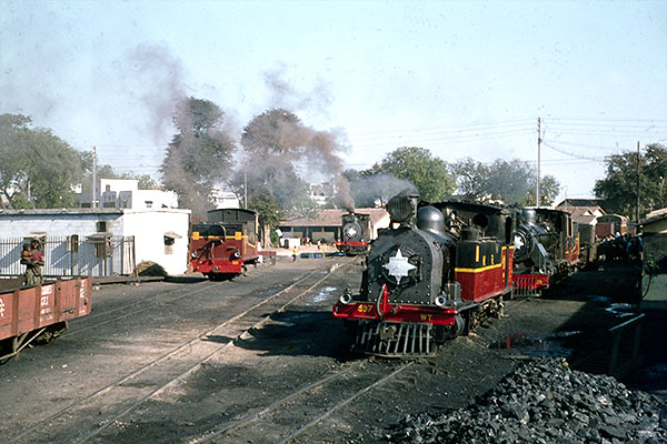 Western Railway WT class 0-6-4T 597 at Nadiad