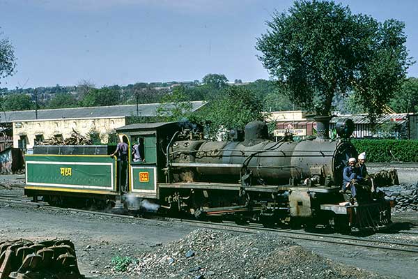 Central Railway two-foot gauge NM class 4-6-2 764 at Gwalior 