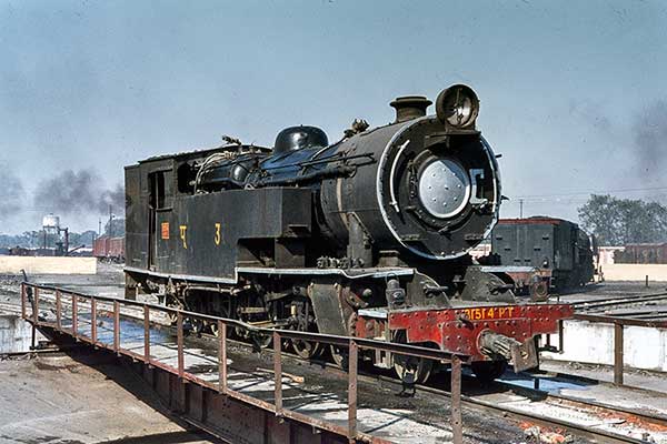 Northern Railway metre gauge PT class 4-6-4T 31514 at Hanumangarh