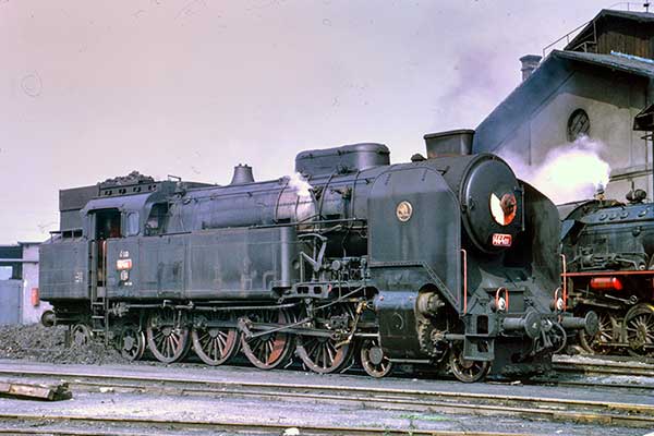 Czechoslovakian Railways 4-8-4T 464.011