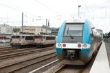 Trams and trains at Nantes