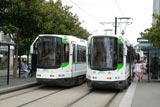 Trams and trains at Nantes