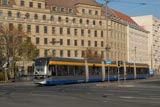 The large tram system at Leipzig