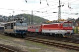 Trains at Bratislava Hlavna Stanica