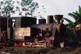 Steam locos at Gempol Sugar Mill, Java
