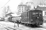 Interlaken to Lauterbrunnen Railways in winter