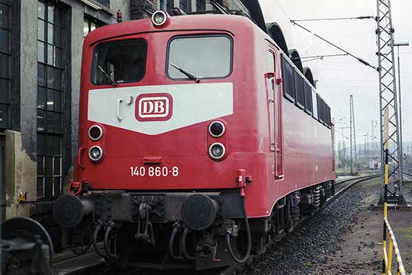 DB BR140 E40 140 860-8 in the Ruhr