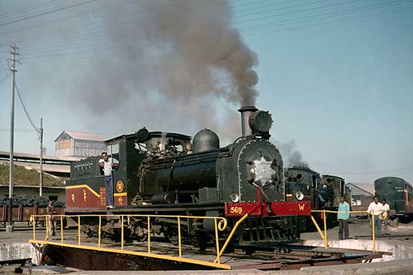 Indian Railways (WR) narrow gauge class W 569 at Pratapnagar