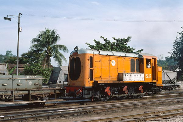 Malaysian Railways class 151 0-6-0 diesel, Kuala Lumpur