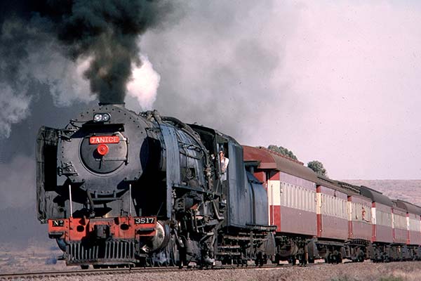 South African Railways class 25 4-8-4 3517 