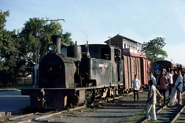 Nepal Government Railway 0-6-2T No.7 'Shree Bishnu' at Jaynagar