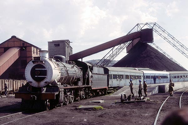 Durnacoal ex-SAR class 16CR 4-6-2 813 with miners's train