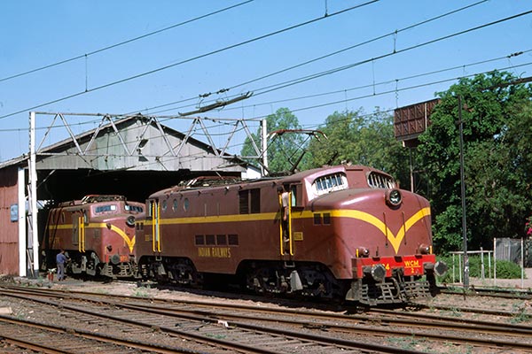 Central Railway (India) WCM2 class 20184 Co-Co at Pune