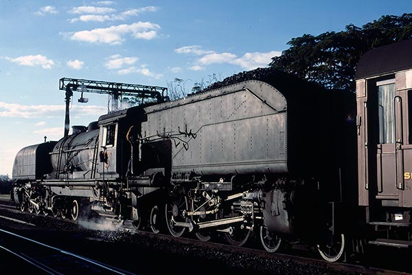 Zimbabwe Railways 15th class Garratt 382 at Victoria Falls