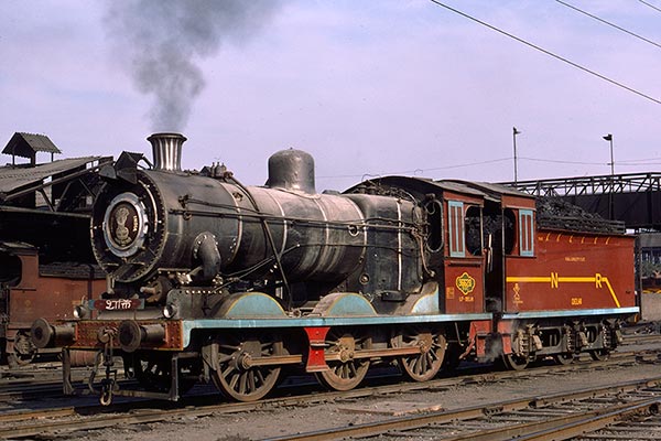 Northern Railways (India) SGC class 0-6-0 36628 at Delhi Junction