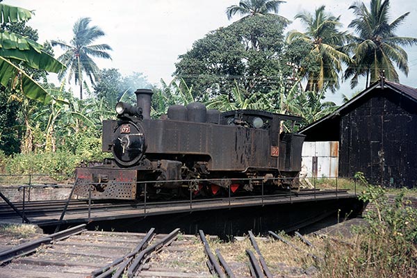 Ceylon Government Railway 2 foot 6 inch gauge J2 class 4-6-4T 177