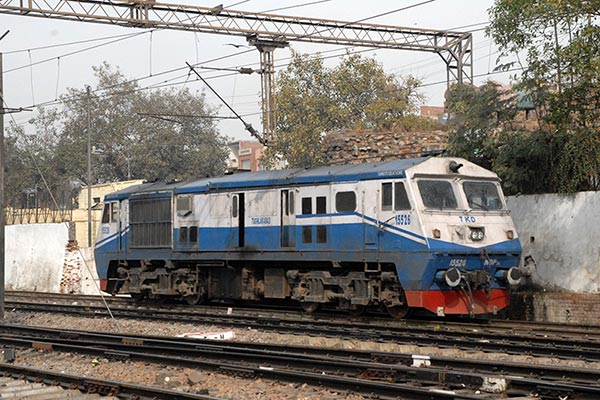 Indian Railways WDP3A Co-Co diesel 15526 at Delhi Junction