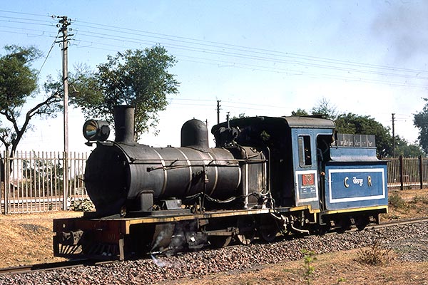 Central Railway class D/1 4-8-0 no.709 at Dhaulpur Junction