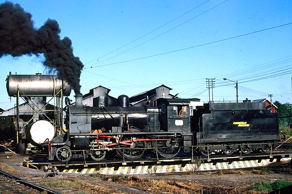 General Urquiza Railway standard gauge 4-4-0 801 at Lynch Works