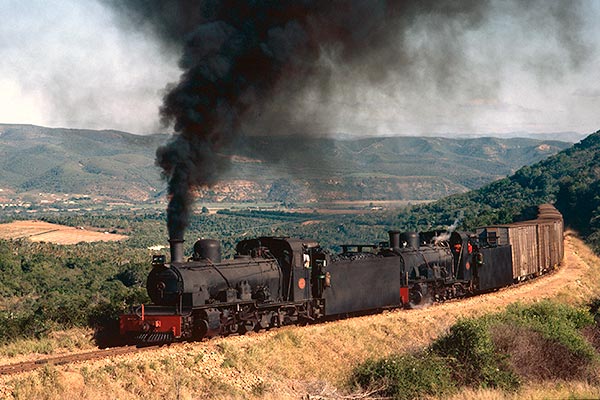 South African Railways 2 foot gauge NG15 class 2-8-2's 144 & 148