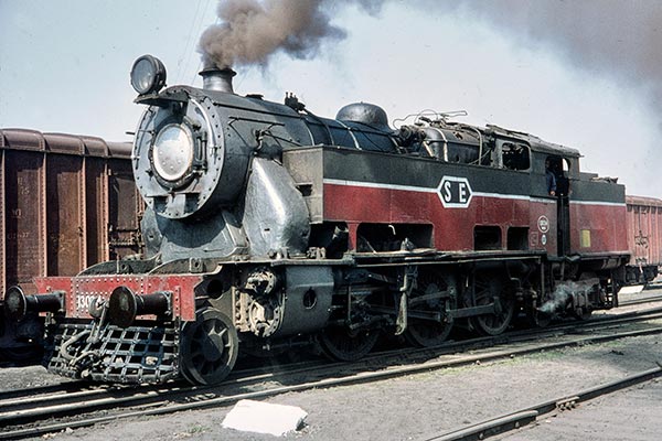 South Eastern Railway (India) WM class 2-6-4T 13034 at Kharagpur