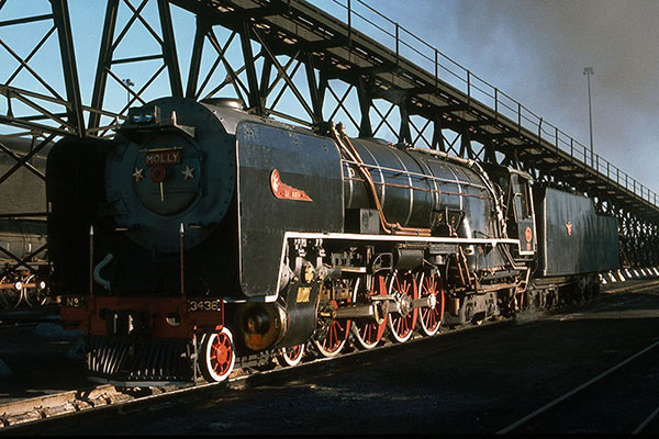 South African Railways class 25NC 3436 at De Aar