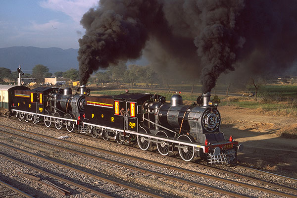 Pakistan Railways SGS class 0-6-0s near Rawalpindi