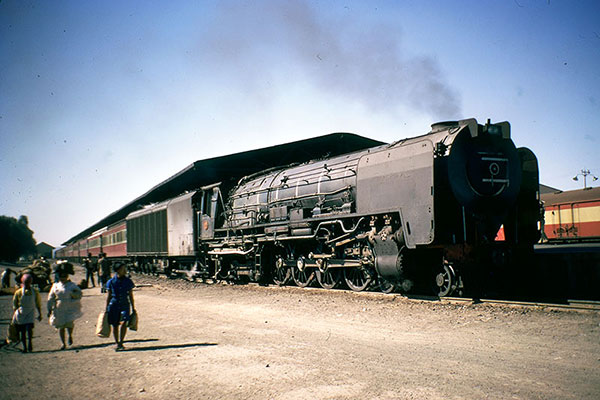 South African Railways class 25 condensor at De Aar