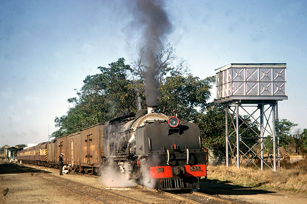 Rhodesia Railways 14A class Garratt 525 at Fort Victoria