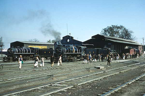 Western Railway (India) Agra Igdah metre gauge depot in March 1968