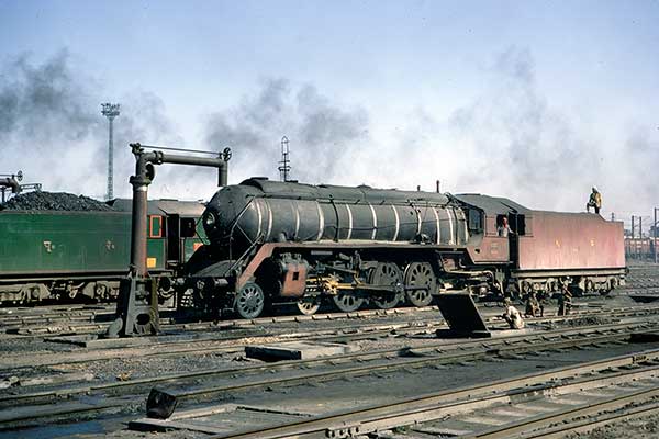 Northern Railway WP/P 7203 at Mughalsarai in 1968