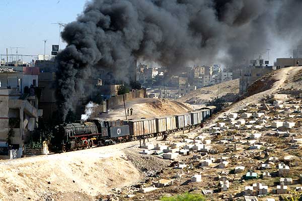 Jordan Hedjaz Railway 2-8-2 No.51 at Amman
