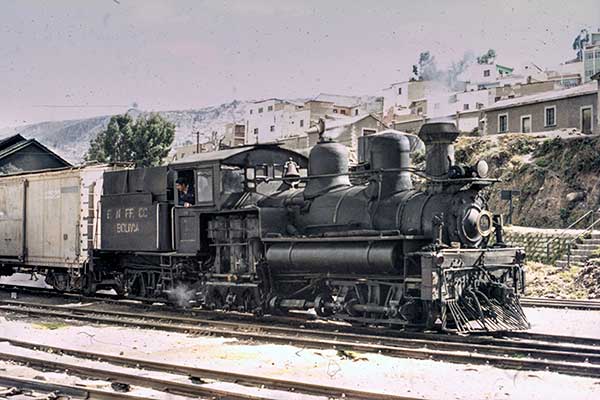 Bolivian Railways Shay 508 at La Paz