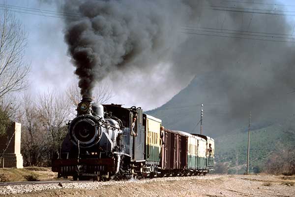Pakistan Railways ZB class 2-6-2 208 near Hangu