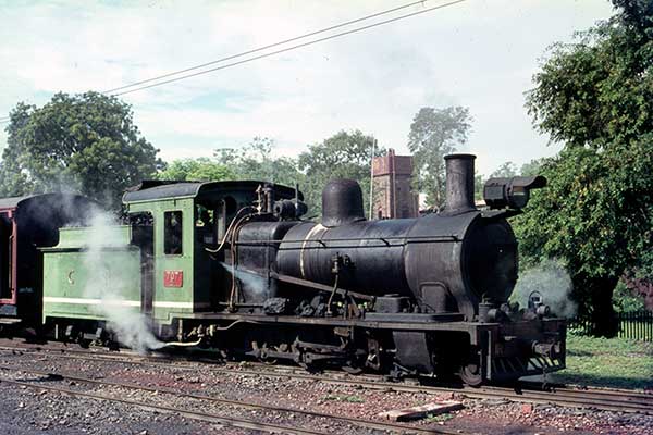 Central Railway D/1 class 4-8-0 707 at Dhaulpur