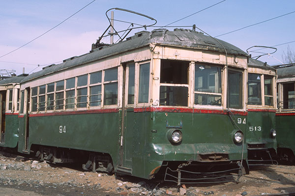 Changchun tram no.94 & withdrawn trams