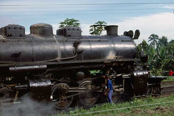 Indonesian Railways Mallets at Cibatu - part 1
