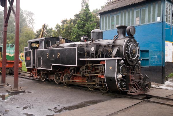 Coonor loco depot - X class 0-8-2T - World Railways Photo