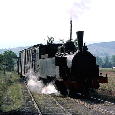 Metre gauge steam Tua to Bragança