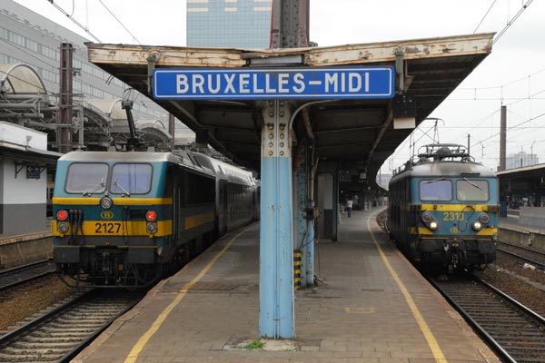 Trains at Brussels Midi - Part 2