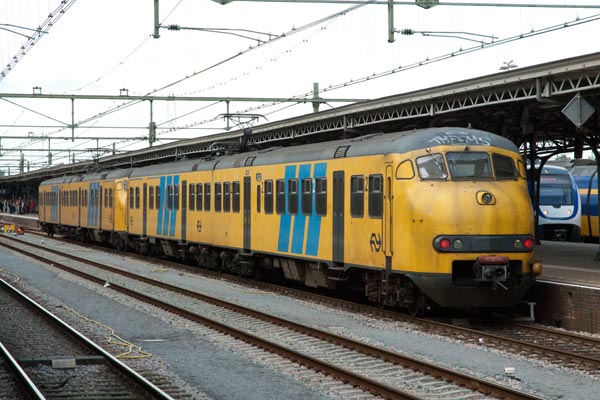 Trains at Roosendaal on the Belgian border
