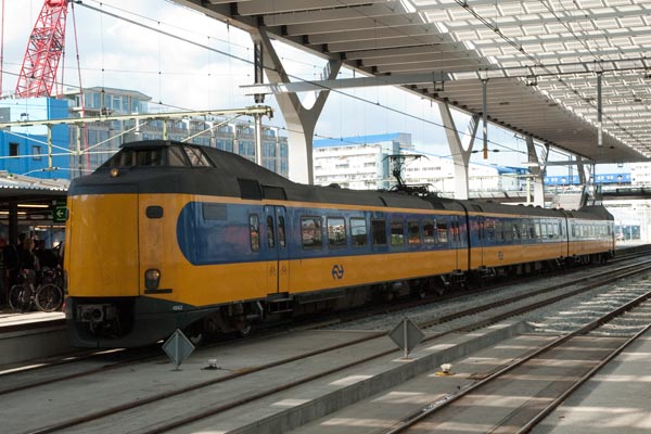 Trains at Rotterdam Centraal