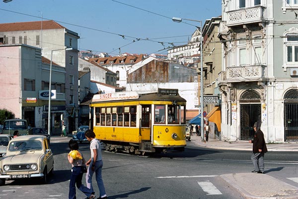Steam and trams south of Porto