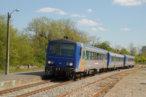Rocamadour-Padirac branch line trains