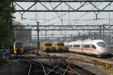 Trains at Amsterdam Centraal