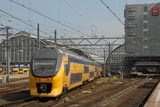 Trains at Amsterdam Centraal