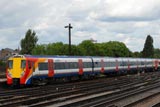Trains at Clapham Junction